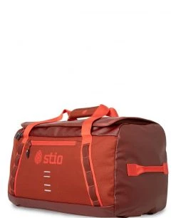 Stio Basin XT Duffel 55L -Stio Sales Shop Basin XT Duffel 55l Russet Brown Side e07df377 98ec 4976 a691 e21947446329