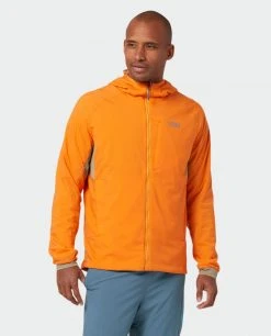 Stio Men's Alpiner Hooded Jacket -Stio Sales Shop M Alpiner Hooded Jacket Orange Peel 3 Top