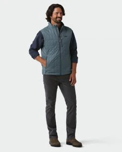 Stio Men's Azura Insulated Vest -Stio Sales Shop M Azura Vest Stormy Weather 3