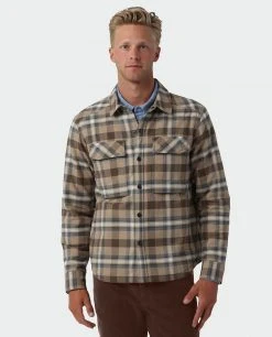 Stio Men's Buckhorn Insulated Snap Shirt -Stio Sales Shop M Buckhorn Insulated Snap Shirt Rodeo Dust Plaid 2