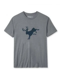 Stio Men's Bucking Jackalope Tee -Stio Sales Shop M Bucking Jack Stone
