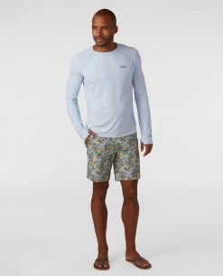 Stio Men's CFS Board Short - 16" 69 Stio Men's CFS Board Short - 16" -Stio Sales Shop M CFS Board Short Quiet Gray Floral 16 4