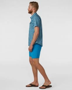 Stio Men's CFS Board Short - 16" 45 Stio Men's CFS Board Short - 16" -Stio Sales Shop M CFS Board Short Rapid Blue 16 3