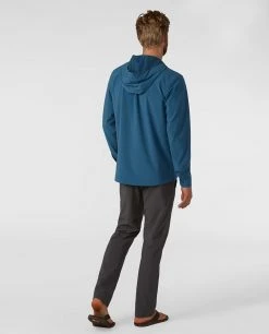 Stio Men's CFS Sun Hoodie -Stio Sales Shop M CFS Sun Hoodie River Shimmer 5