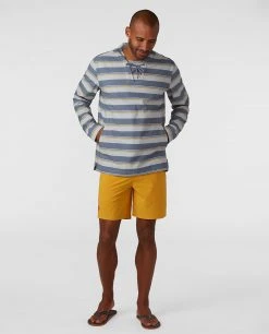 Stio Men's CFS Sun Hoodie -Stio Sales Shop M CFS Sun Hoodie Storm Cloud Stripe 4