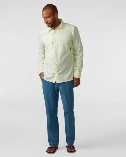 Stio Men's Eddy Guide Shirt LS -Stio Sales Shop M Eddy Guide Shirt Honey Dew 5