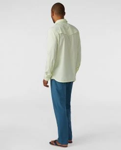 Stio Men's Eddy Guide Shirt LS -Stio Sales Shop M Eddy Guide Shirt Honey Dew 6