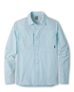 Stio Men's Eddy Guide Shirt LS -Stio Sales Shop M Eddy Guide Shirt Misty Cloud