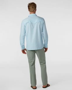 Stio Men's Eddy Guide Shirt LS -Stio Sales Shop M Eddy Guide Shirt Misty Cloud 6