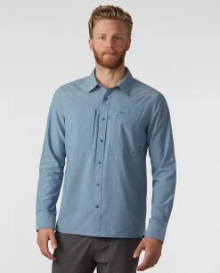 Stio Men's Eddy Guide Shirt LS -Stio Sales Shop M Eddy Guide Shirt River Shimmer 1