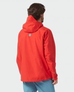 Stio Men's Ender PACLITE® Hooded Jacket -Stio Sales Shop M Ender Paclite Hooded Jacket Risk Red 4 Top