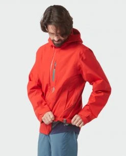 Stio Men's Ender PACLITE® Hooded Jacket -Stio Sales Shop M Ender Paclite Hooded Jacket Risk Red 7 Top