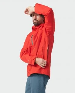Stio Men's Ender PACLITE® Hooded Jacket -Stio Sales Shop M Ender Paclite Hooded Jacket Risk Red 8 Top