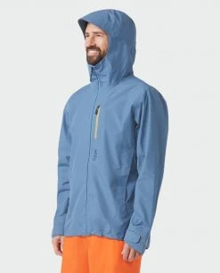 Stio Men's Ender PACLITE® Hooded Jacket -Stio Sales Shop M Ender Paclite Hooded Jacket Sturdy Blue 5 Top