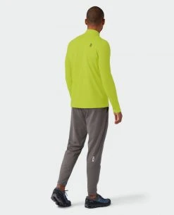 Stio Men's Fremont Stretch Fleece Half Zip -Stio Sales Shop M Fremont Stretch Fleece Half Zip Lime Zest 2 Full