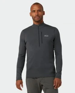 Stio Men's Fremont Stretch Fleece Half Zip -Stio Sales Shop M Fremont Stretch Fleece Half Zip Tap Shoe Temp 1