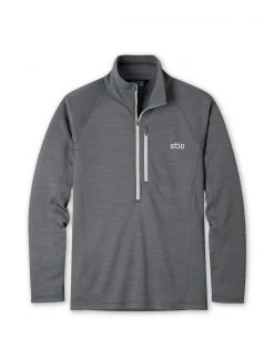 Stio Men's Gannett Peak Fleece Half Zip -Stio Sales Shop M Gannett Peak Half Zip Cool Charcoal
