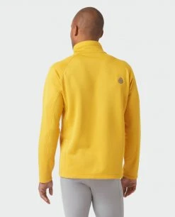Stio Men's Gannett Peak Fleece Half Zip -Stio Sales Shop M Gannett Peak Half Zip Pollen 4 Top