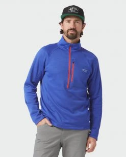 Stio Men's Gannett Peak Fleece Half Zip -Stio Sales Shop M Gannett Peak Half Zip Skyline 3 Top