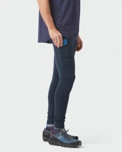 Stio Men's Glide Tech Tight 36 Stio Men's Glide Tech Tight -Stio Sales Shop M Glide Tech Tight Maritime Blue 6 Bottom