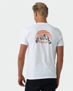 Stio Men's Grand Horizon Tee -Stio Sales Shop M Grand Horizon Tee White 2