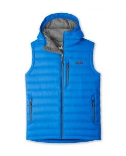 Stio Men's Hometown Down Hooded Vest -Stio Sales Shop M Hometown Down Hooded Vest Alpine Blue