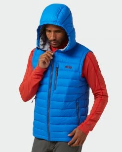 Stio Men's Hometown Down Hooded Vest -Stio Sales Shop M Hometown Down Hooded Vest Alpine Lake 3
