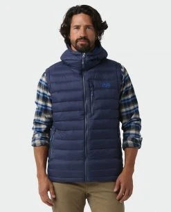 Stio Men's Hometown Down Hooded Vest -Stio Sales Shop M Hometown Down Hooded Vest Mulberry 1