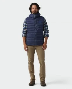 Stio Men's Hometown Down Hooded Vest -Stio Sales Shop M Hometown Down Hooded Vest Mulberry 4