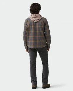 Stio Men's Hutkeeper Flannel Shirt 29 Stio Men's Hutkeeper Flannel Shirt -Stio Sales Shop M Hutkeeper Flannel Shirt Bourbon Plaid 5