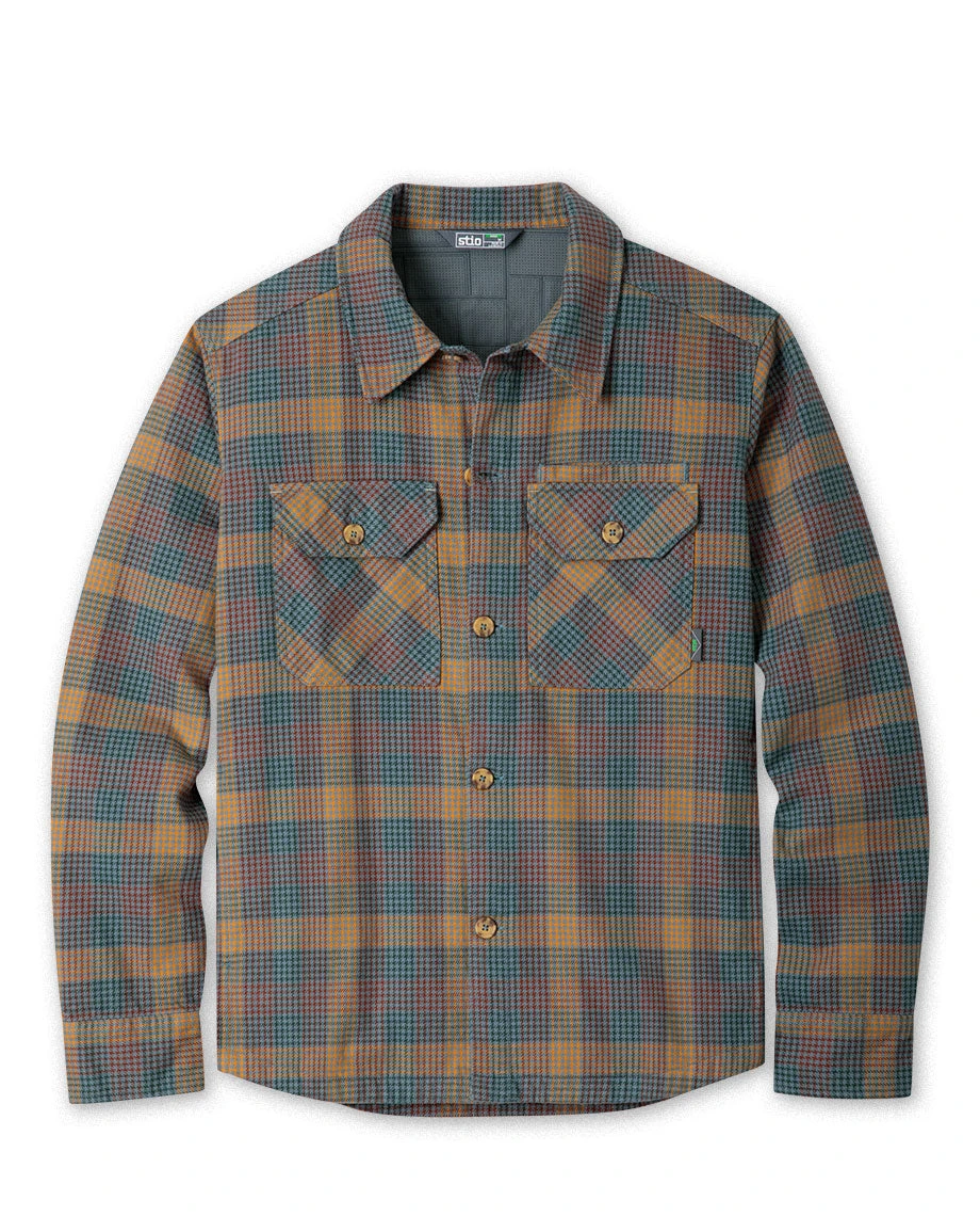 Stio Men's Hutkeeper Flannel Shirt 7 Stio Men's Hutkeeper Flannel Shirt - Image 7