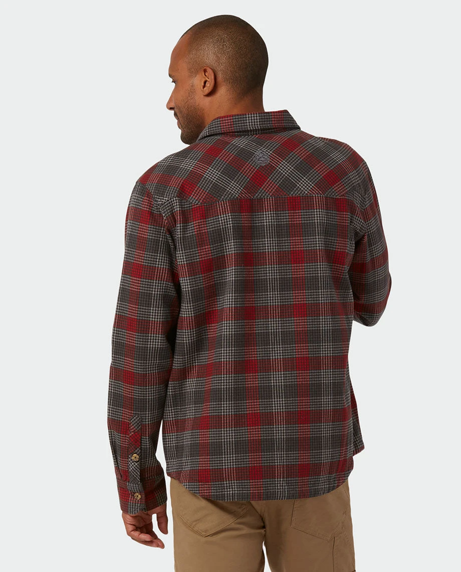 Stio Men's Hutkeeper Flannel Shirt 4 Stio Men's Hutkeeper Flannel Shirt - Image 4
