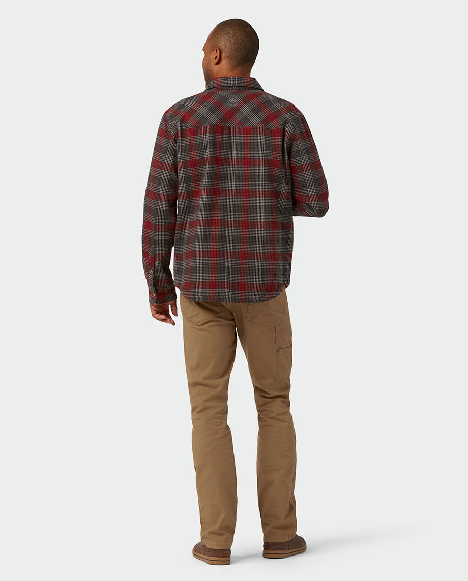Stio Men's Hutkeeper Flannel Shirt 6 Stio Men's Hutkeeper Flannel Shirt - Image 6