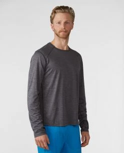 Stio Men's Icefloe Tech Tee LS -Stio Sales Shop M Icefloe Tech Tee LS Scorched Rock 1