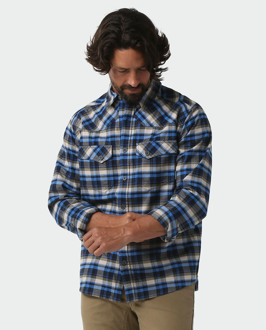 Stio Men's Junction Midweight Flannel Shirt 21 Stio Men's Junction Midweight Flannel Shirt - Image 21