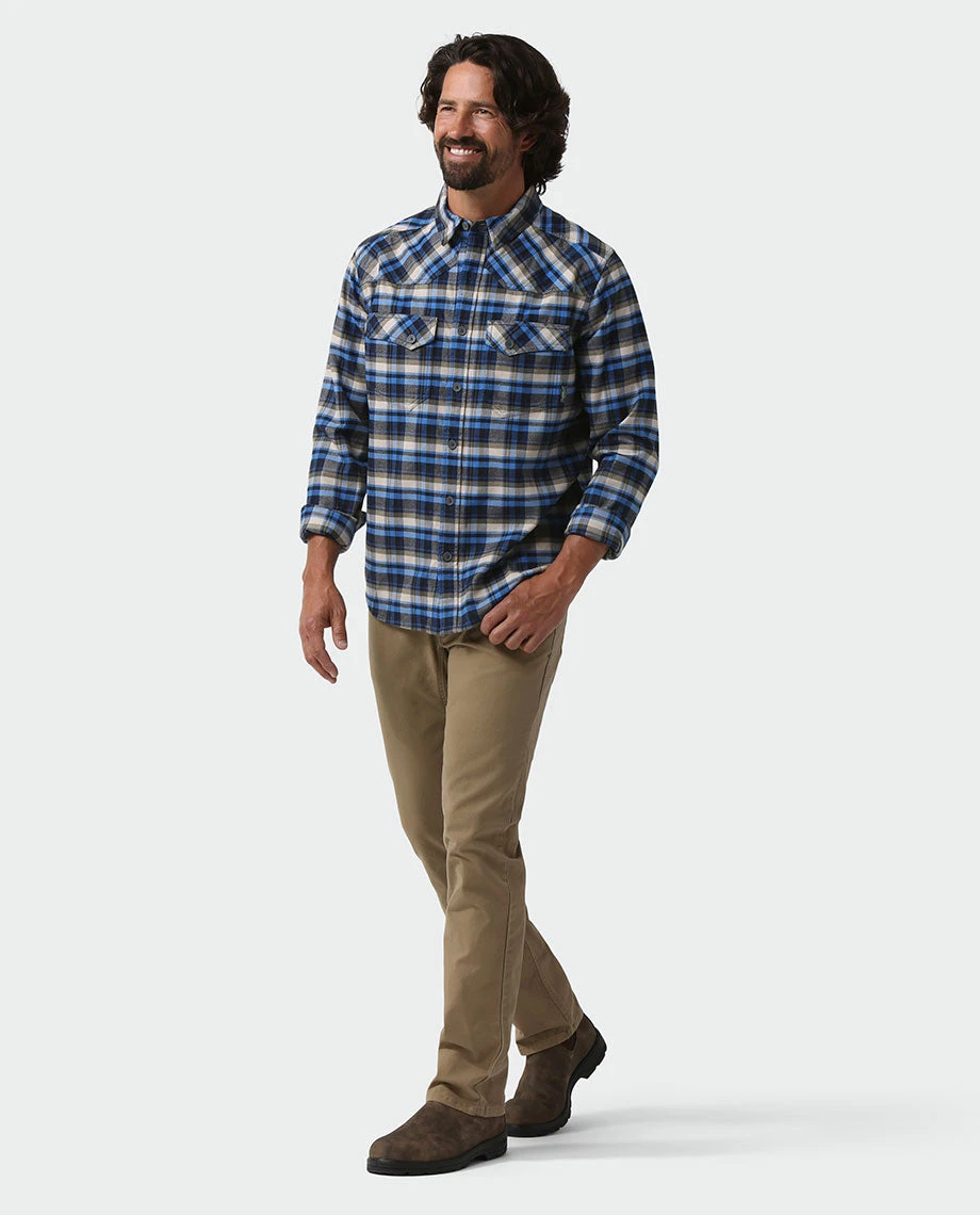 Stio Men's Junction Midweight Flannel Shirt 22 Stio Men's Junction Midweight Flannel Shirt - Image 22