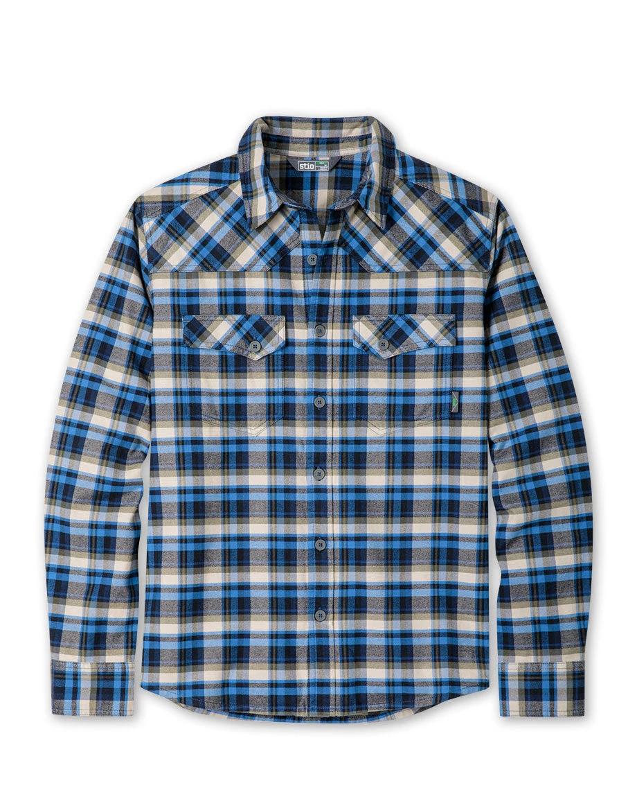 Stio Men's Junction Midweight Flannel Shirt 18 Stio Men's Junction Midweight Flannel Shirt - Image 18