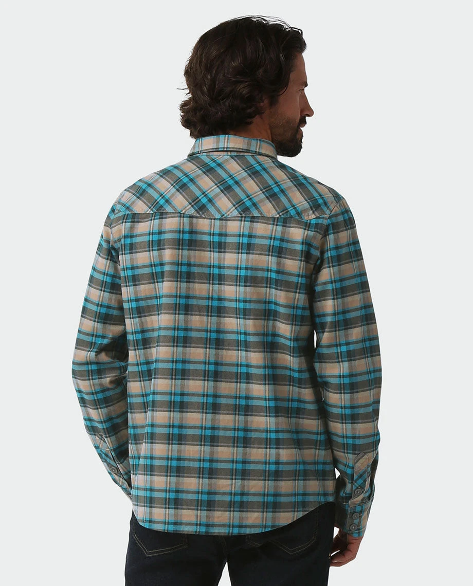 Stio Men's Junction Midweight Flannel Shirt 3 Stio Men's Junction Midweight Flannel Shirt - Image 3