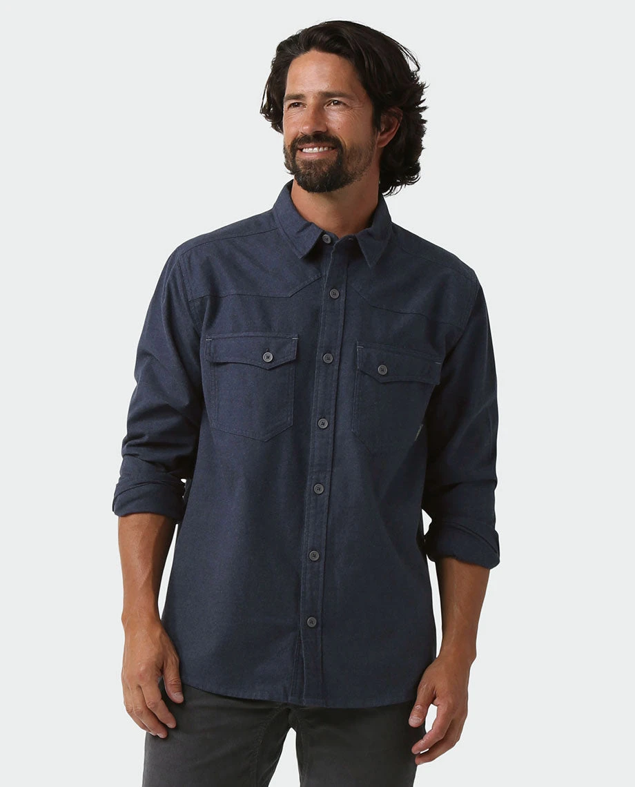 Stio Men's Junction Midweight Flannel Shirt 14 Stio Men's Junction Midweight Flannel Shirt - Image 14