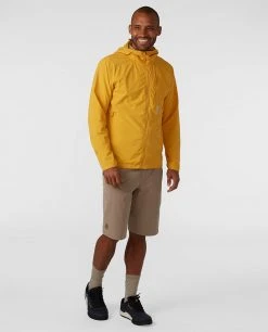 Stio Men's Pinedale XT Hooded Jacket 34 Stio Men's Pinedale XT Hooded Jacket -Stio Sales Shop M Pinedale XT Hooded Jacket Amber Resin 4