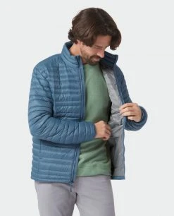 Stio Men's Pinion Down Sweater -Stio Sales Shop M Pinion Down Sweater Sturdy Blue 5 Top