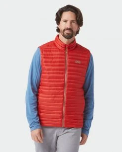 Stio Men's Pinion Down Vest -Stio Sales Shop M Pinion Down Vest Risk Red 3 Top