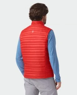 Stio Men's Pinion Down Vest -Stio Sales Shop M Pinion Down Vest Risk Red 4 Top