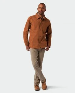 Stio Men's Ralston Canvas Jacket -Stio Sales Shop M Ralston Canvas Jacket Mud Season 1 Full