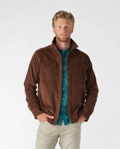 Stio Men's Saratoga Cord Shirt -Stio Sales Shop M Saratoga Shirt Bison Herd 1