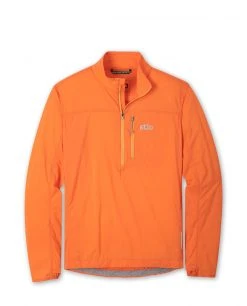 Stio Men's Second Light Pullover -Stio Sales Shop M Second Light Pullover Orange Peel