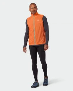 Stio Men's Second Light Vest -Stio Sales Shop M Second Light Vest Orange Peel 1 Full