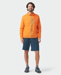 Stio Men's Second Light Windshell 36 Stio Men's Second Light Windshell -Stio Sales Shop M Second Light Windshell Orange Peel 1 Full
