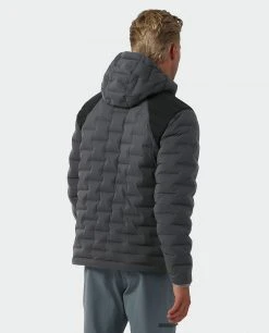 Stio Men's Skillet Stretch Down Hooded Jacket -Stio Sales Shop M Skillet Stretch Down Hooded Jacket Boundary Black 7