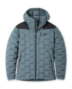 Stio Men's Skillet Stretch Down Hooded Jacket -Stio Sales Shop M Skillet Stretch Down Hooded Jacket Stormy Weather